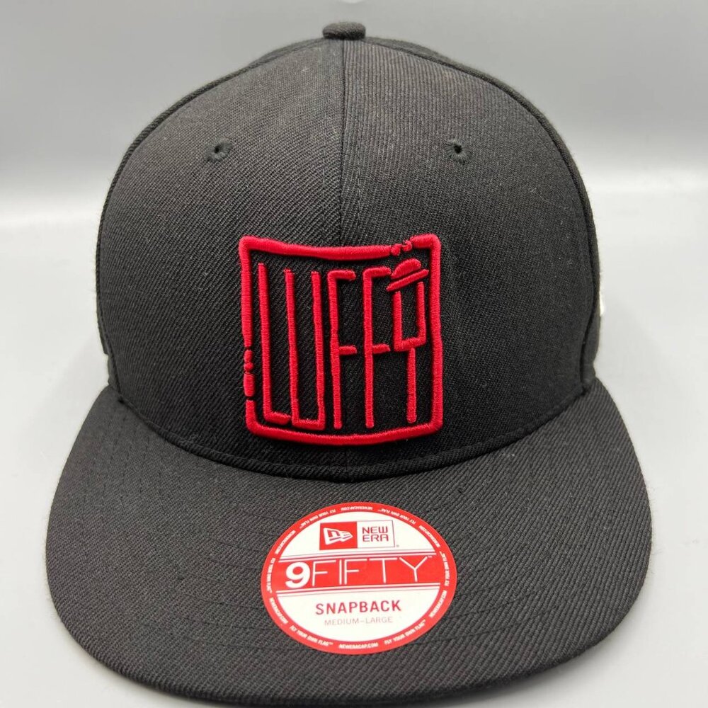 One Piece Luffy Wanted Hat Men Medium-Large 9Fifty New Era Snap Back‎ Cap M-L